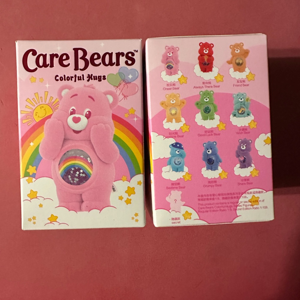 Pop Mart Care Bears Colorful Hugs, Bundle of 2